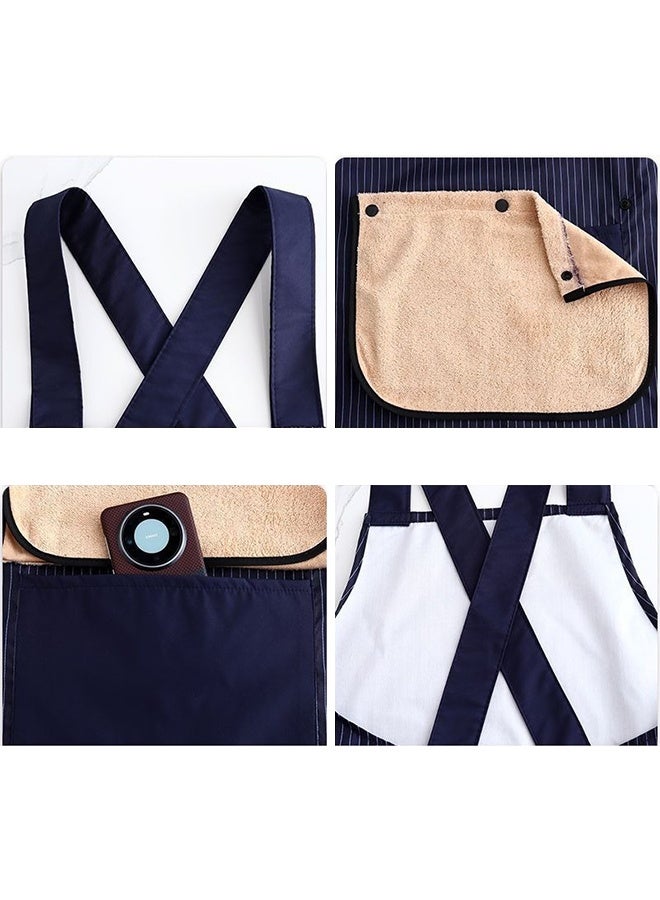Detachable hand-wiping apron with grease-proof and waterproof properties - Image 4