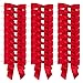 7Rainbows 30pcs Boutique 25 Red Satin Ribbon Twist Tie Bows for Tying Up Packages Gift Wrapping - Image 1