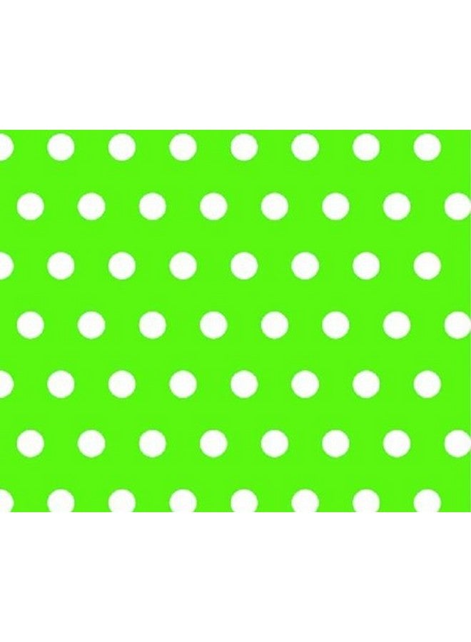 SHEETWORLD.COM شيت وورلد شيت مطاطي 100% قطن بيركال يناسب سرير اللعب غراكو مربع 36 × 36، نقاط بولكا ليمون، صنع في الولايات المتحدة - Image 2