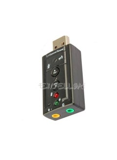 NIBEMINENT USB 3D Audio Sound Card Adapter Black  - Image 4