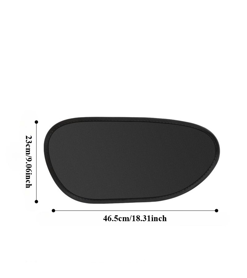 Auto Black Car Side Sunshade Static Adsorption Thermal Reflective Visor For Summer Interior Heat Block - Image 5
