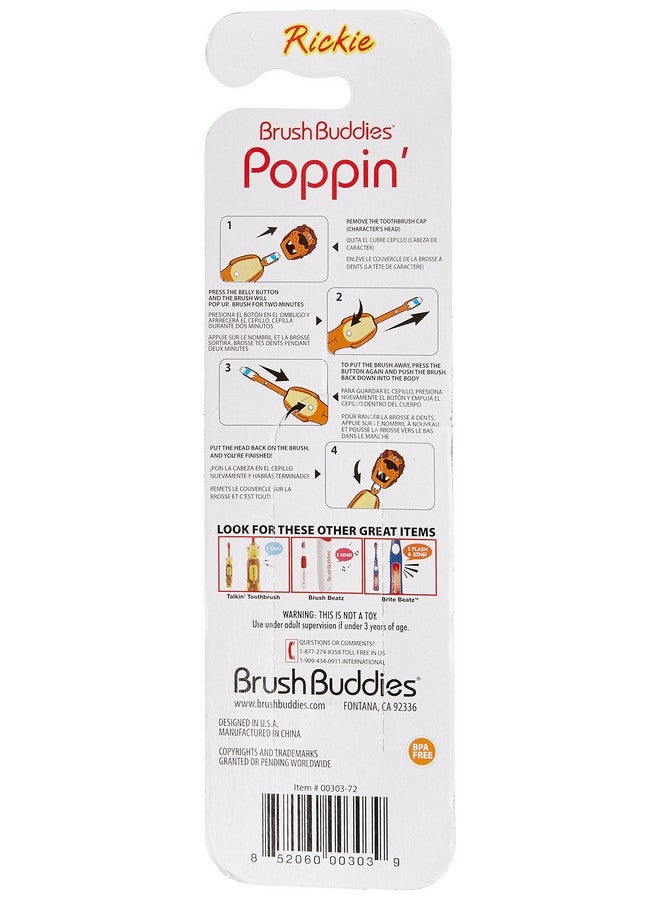 Brush Buddies Rickie Toothbrush - Image 4
