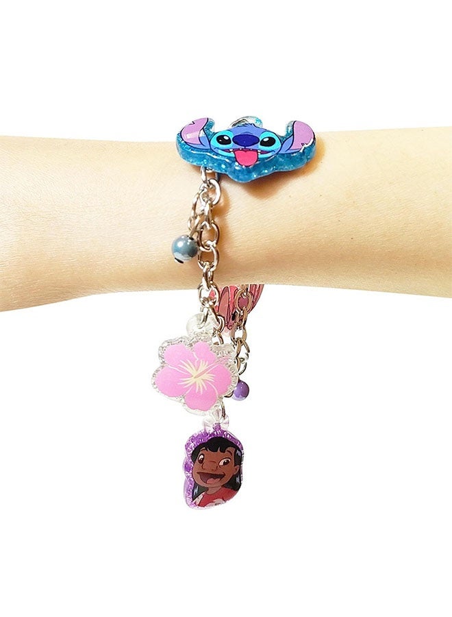 Lilo & Stitch 7" Bracelet with Metal Charms -Ages 3+ - Image 2