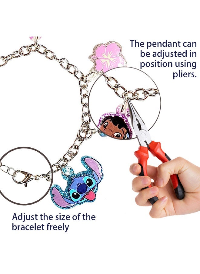 Lilo & Stitch 7" Bracelet with Metal Charms -Ages 3+ - Image 4