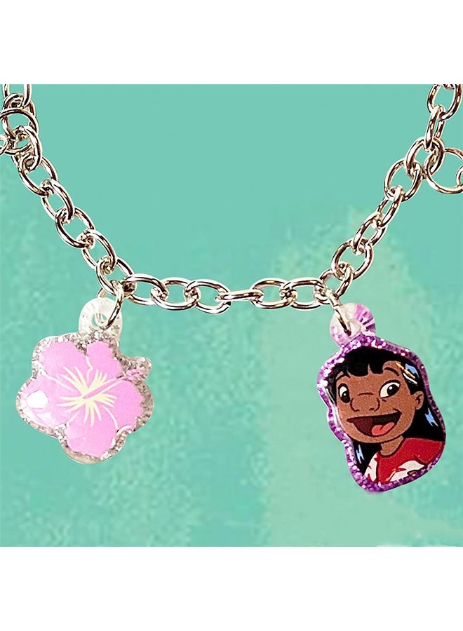 Lilo & Stitch 7" Bracelet with Metal Charms -Ages 3+ - Image 3