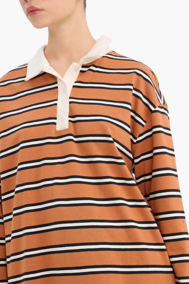 DeFacto Loose Fit Long Sleeve Sweatshirt - Image 4