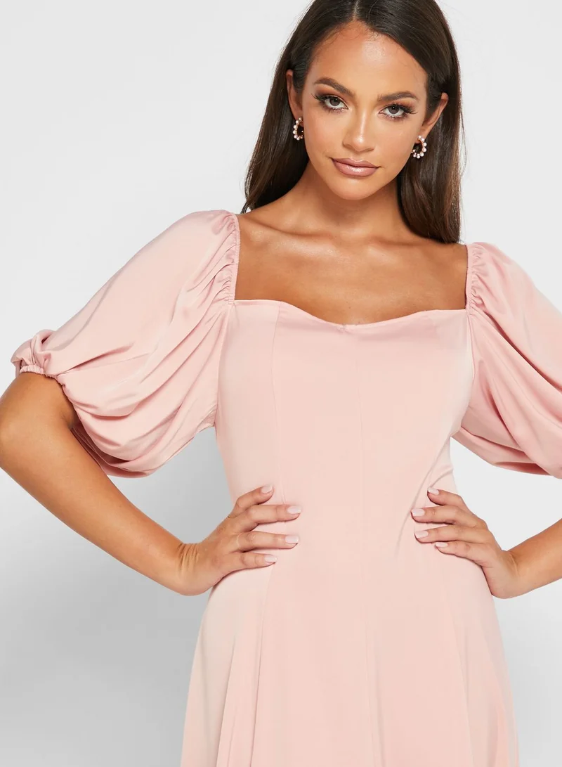 ELLA Soft Batwing Sleeve Dress