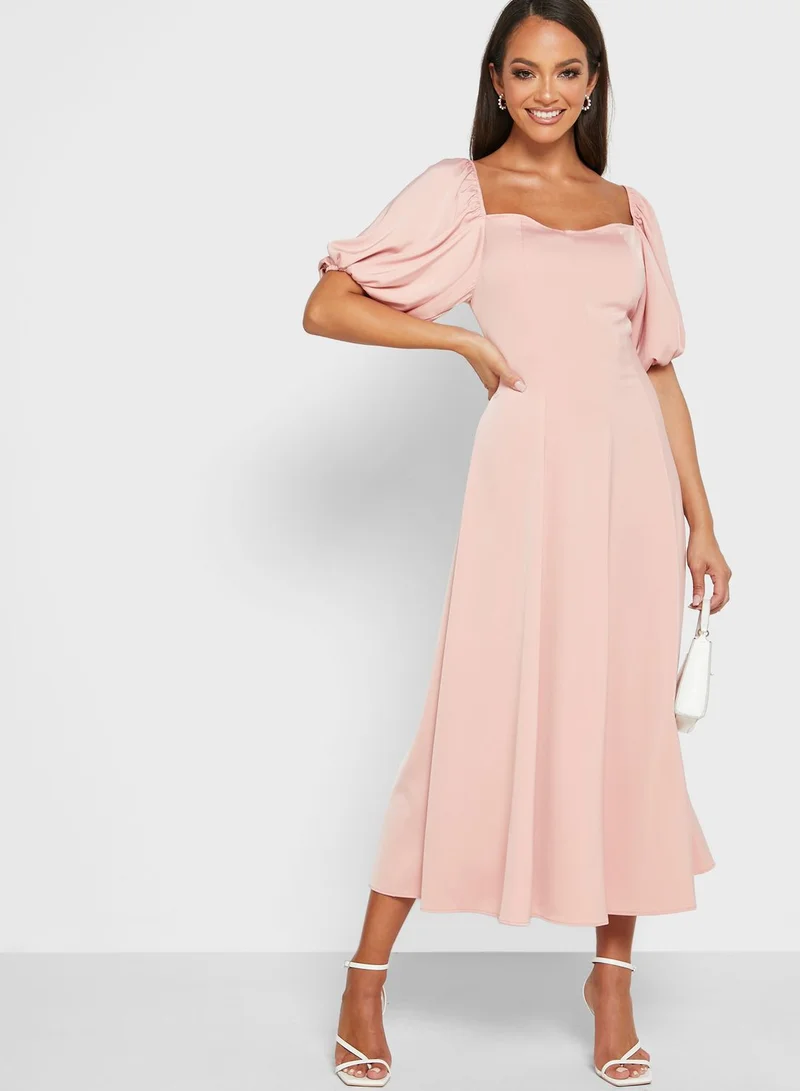 ELLA Soft Batwing Sleeve Dress