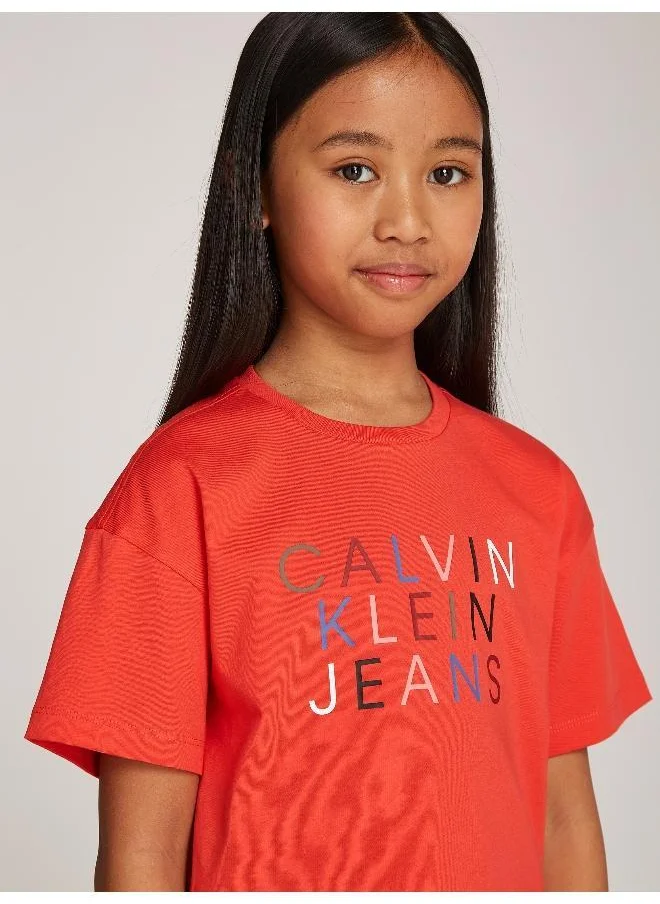 Calvin Klein Jeans Kids Color Logo T-Shirt