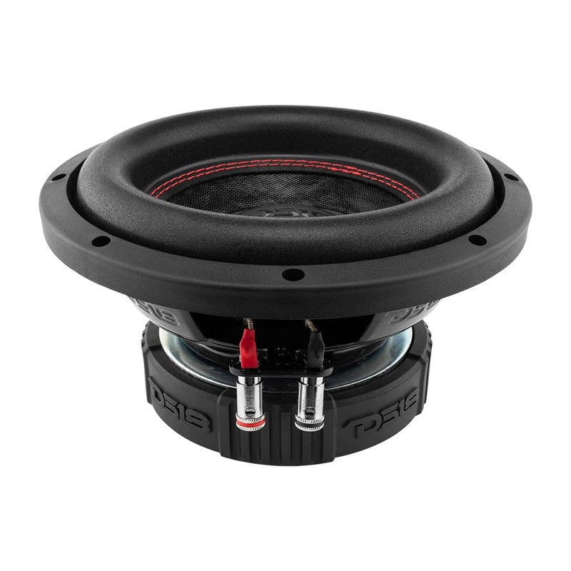DS18 SLC-8S Subwoofer in Black - 8-Inch Speaker, 400W Max Power, 200W RMS Power, Aluminum 4 Layer Voice Coil, Black Steel Frame, SVC, 4 Ohm Impedance, Ferrite Magnet (1 Speaker) (SLC8S) - Image 5