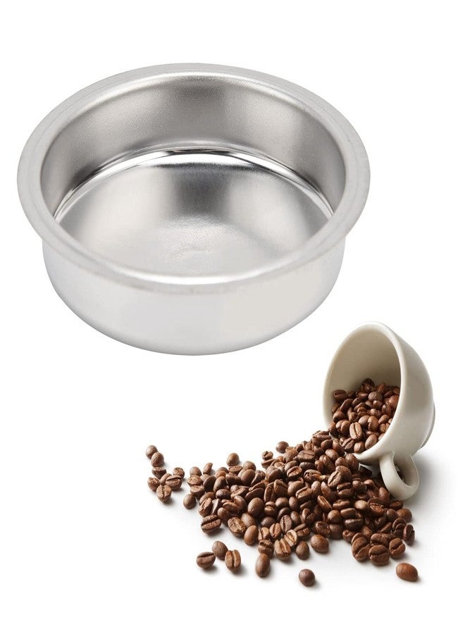Acouto Blind Filter, 51Mm Coffee Machine Stainless Steel Backflush Insert Blind Filter for Espresso Coffee Machine - Image 1