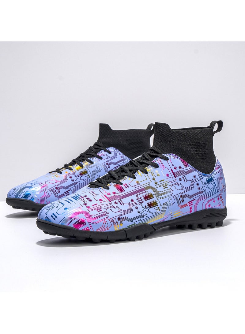 SKT Shiketro New Large Size Youth Adult Long Spike Football Shoes Special Training Shoes Indoor And Outdoor Sports Shoes  - Image 5