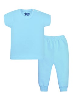 Funny Bunny Pack of 3 Cotton Half Sleeve & Pants Underwear Set for Baby  - Image 2
