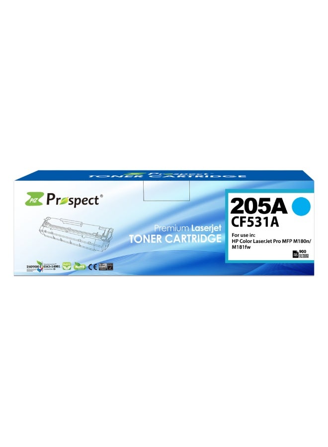Prospect Toner 205A CF531A Cyan Laser Compatible with HP 205A CF531A for Printers HP Color LaserJet Pro MFP M180n M181fw ( Cyan ) - Image 4