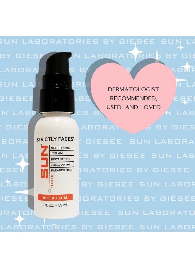 Sun Laboratories by Giesee Sun Laboratories By Giesee Face Self Tanner Dark - Self Tanning Lotion for Gradual, Sunless Tan - Premium Facial Tanner Drops & Mist - Tanning Lotion for Face  - Image 4