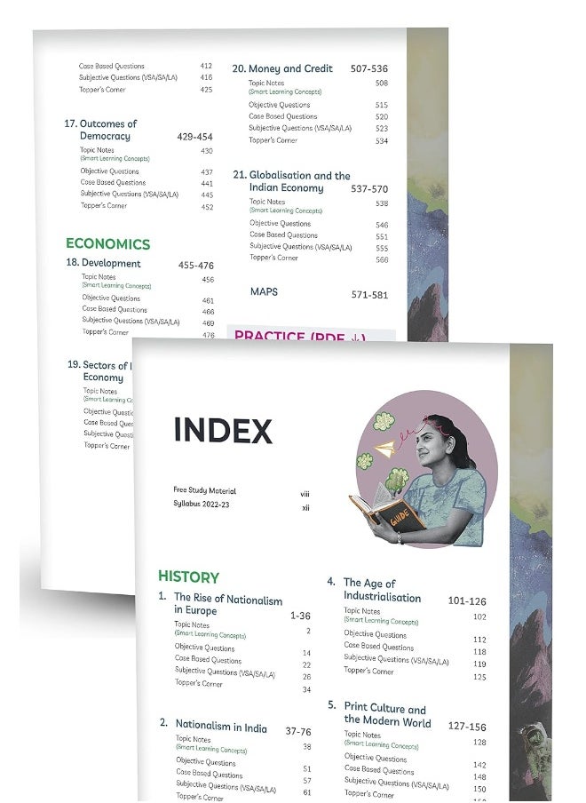 null - Educart CBSE Class 10 SOCIAL SCIENCE New Question Bank Book For 2022-23 (Includes Past Years, Latest Syllabus and Pattern 2023) Edubook - Image 1