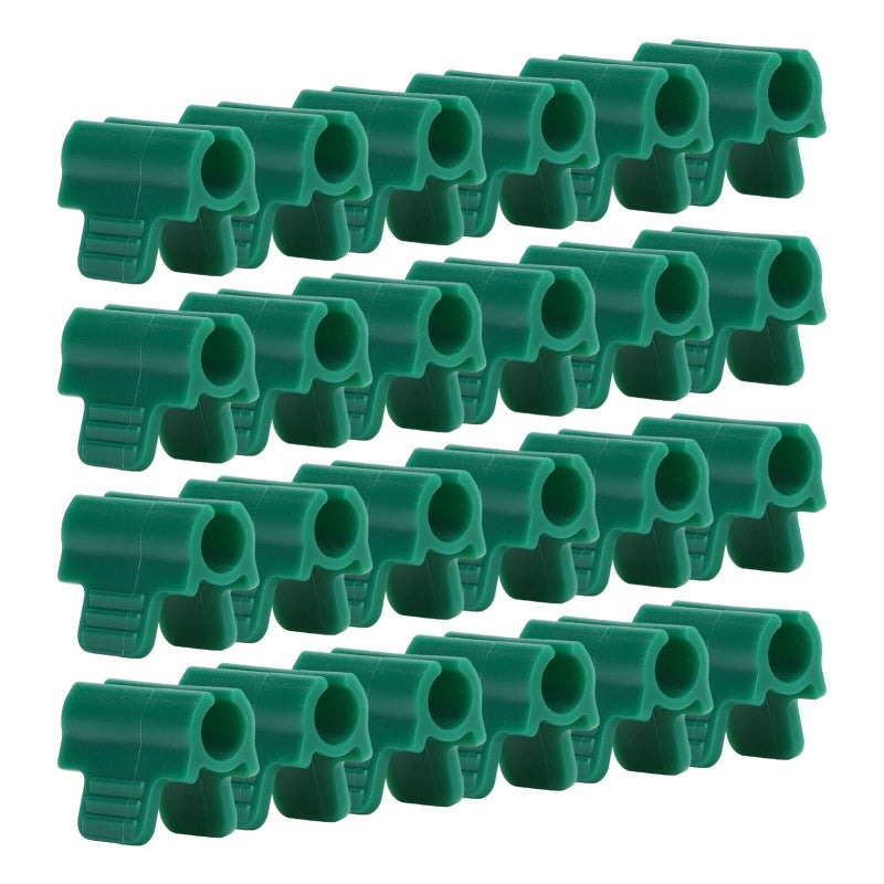 Greenhouse Clamps 14mm Thickened Durable Plastic - Non Slip Design Tunnel Hoop Clips for Home Greenhouse Gardening, Diy Greenhouse Accessories - Image 2