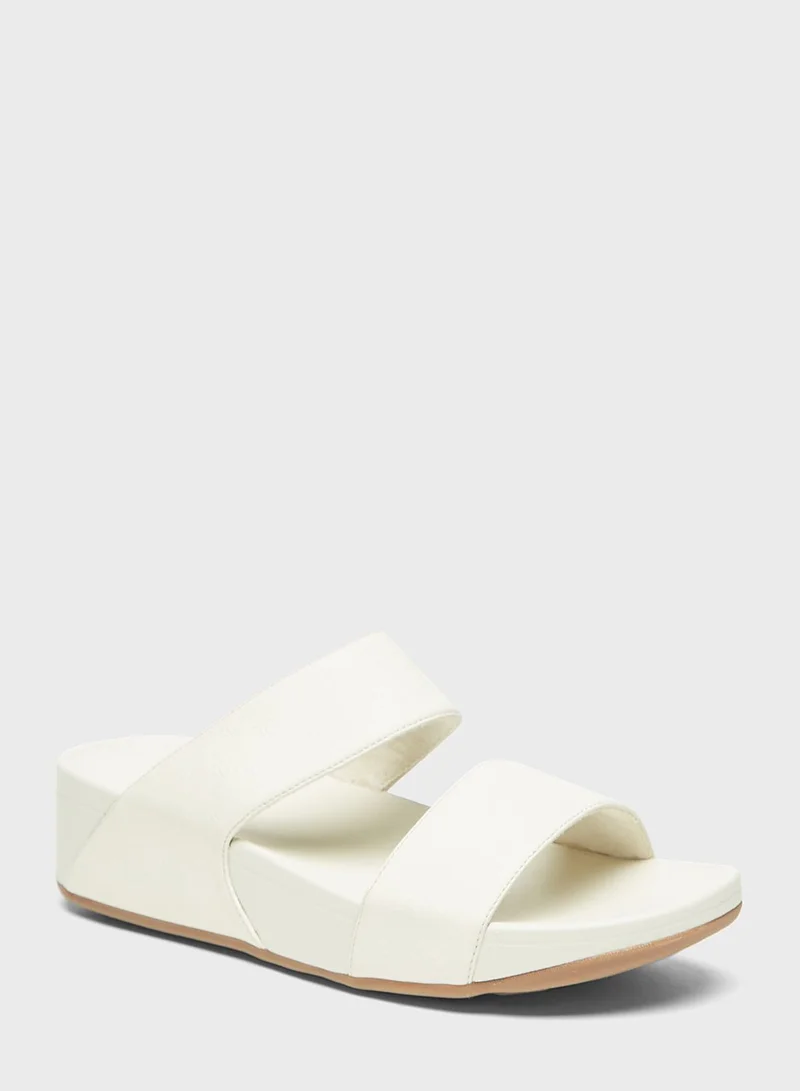 لو كونفورت Double Strap Wedge Sandals