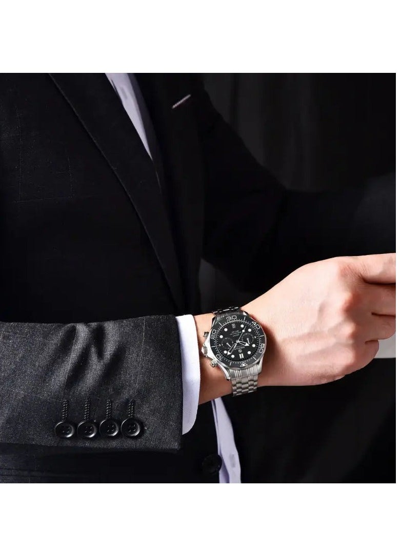 BERSIGAR - Bersigar BG-1713 Ocular Luxury Design Stainless Steel Water Resistant Watch - Image 1
