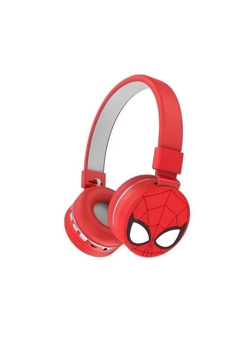 SPIDERMAN Spider-Man Wireless Headphones with Microphone and High-Quality Sound for Kids - Image 2