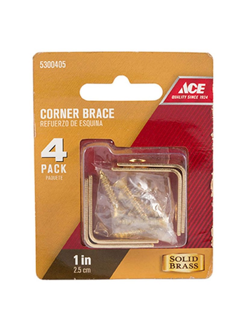 ACE ACE Corner Brace 2.5cm 4Pcs 