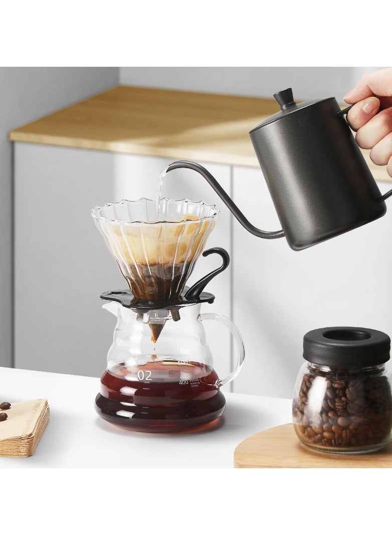 Old_Feller V60 Set 5 Piece Coffee Drip Set Pour Over Coffee Maker Set - Image 3