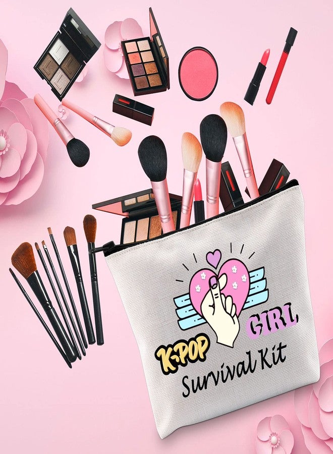 MEIKIUP Korean Music Gift Korean Music Merchandise Korean Drama Gifts Korean Music Lover Makeup Bag K-drama Gift Korean Music Mama Survival Kit (pop bag) - Image 5