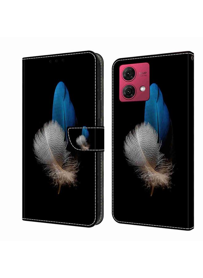 S-TOP Case For Motorola Moto G84 Crystal 3D Shockproof Protective Leather Phone Case - Image 1