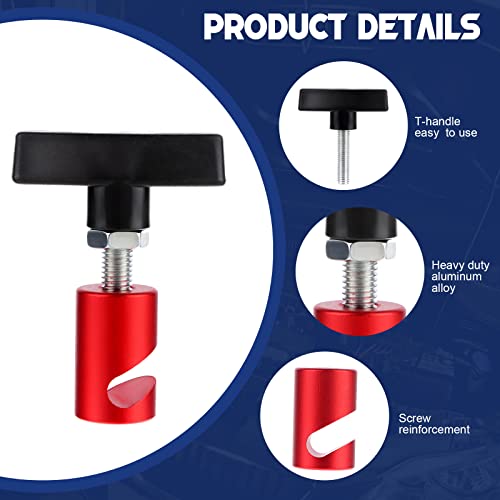 Oppaxf 6 PCS Car Hood Prop Struts Clamp Lift Support Retaining Clip Rod Retaining Holder Tool Yellow Blue and Red - Image 5