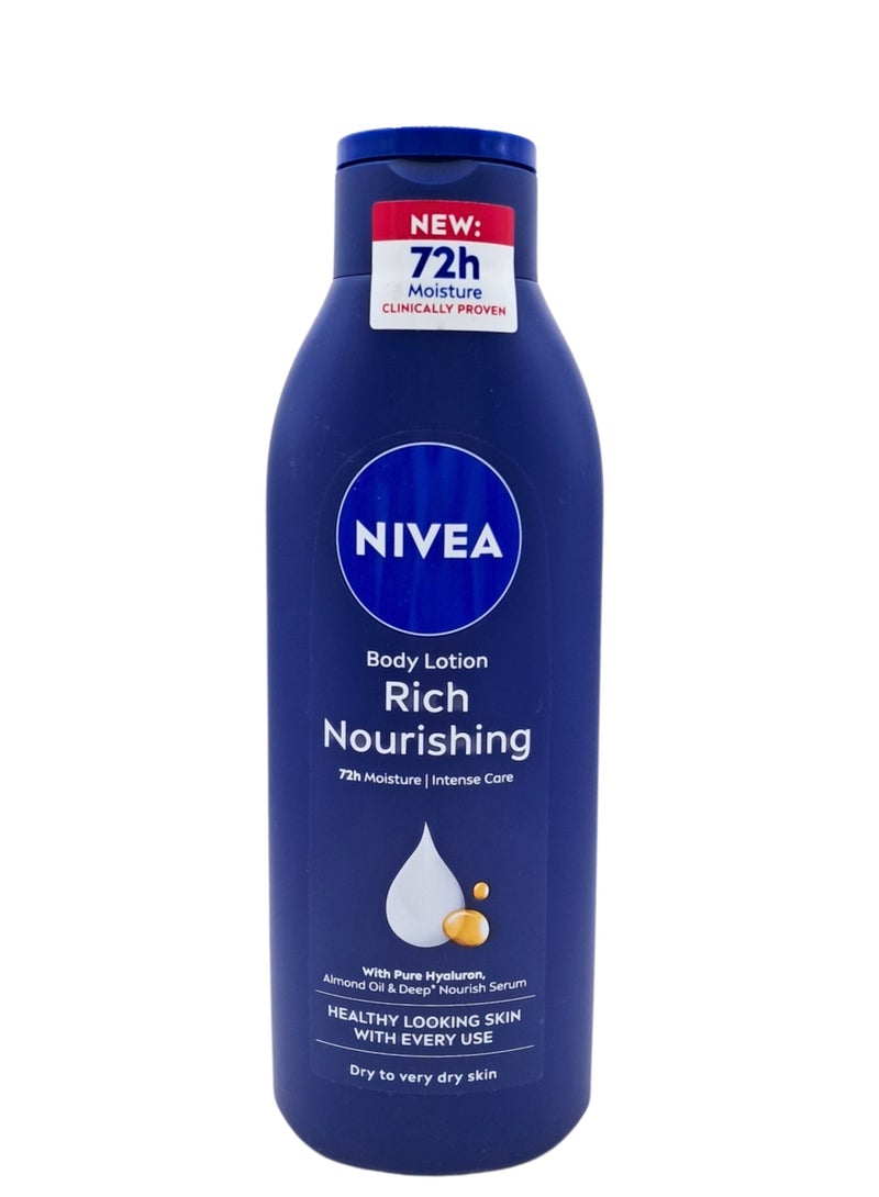 Nivea Body Lotion Nourishing Dry Skin 250Ml