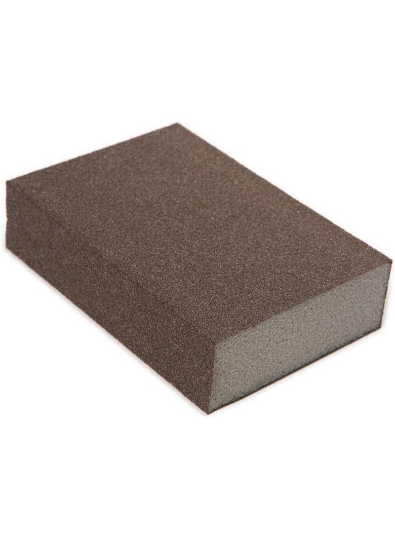 إسفنجة صنفرة متعددة الاستخدامات – لإزالة الصدأ والدهانات وتنظيف الأسطح المعدنية والخشبية – قابلة للغسل وإعادة الاستخدام - Image 1