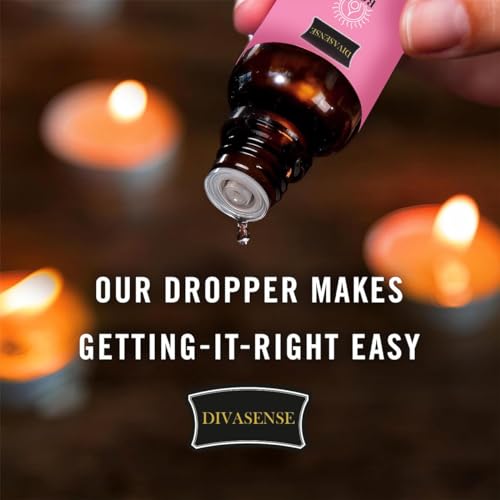 DIVASENSE Ceramic Electric Buddha Aroma Diffuser Home Fragrance Night Lamp Light with Lemongrass, Lavender Aroma Oil 10ml - Image 3