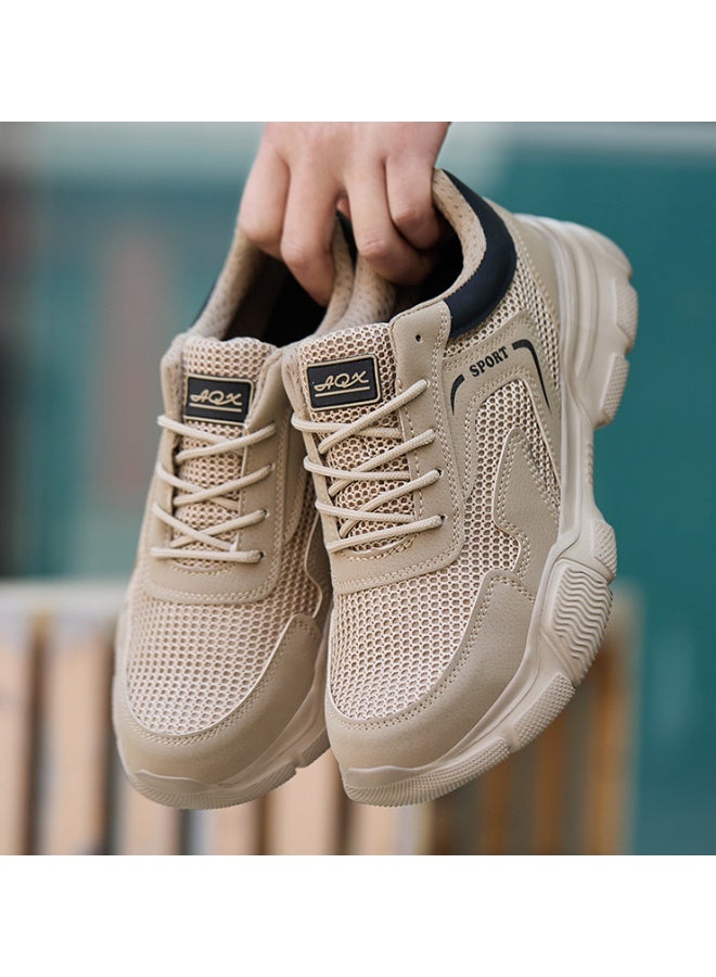 NIBEMINENT Men's Breathable Safety Work Shoes – Summer Puncture-Proof Sneakers with Composite Toe & Insulating Protection - Image 3