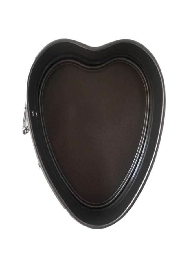Proshopping Small Springform Pan Set 4 Inch, Heart Shape Cheesecake Pans Removable Bottom, Heart Baking Molds for Lovers - Carbon Steel, 2 Sets - Image 4