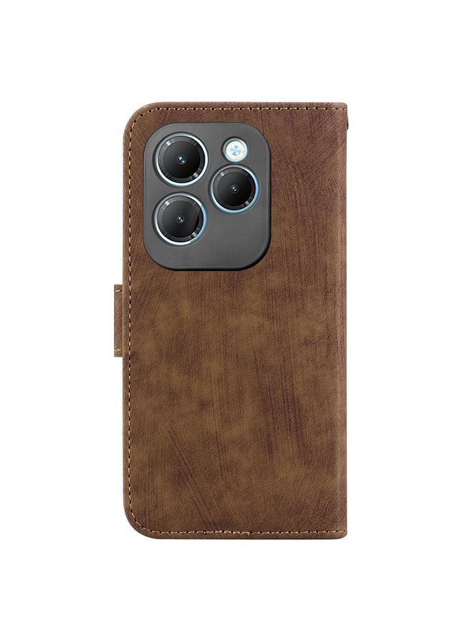 S-TOP Case For Infinix Hot 40 / 40 Pro Little Tiger Embossed Leather Phone Case - Image 4