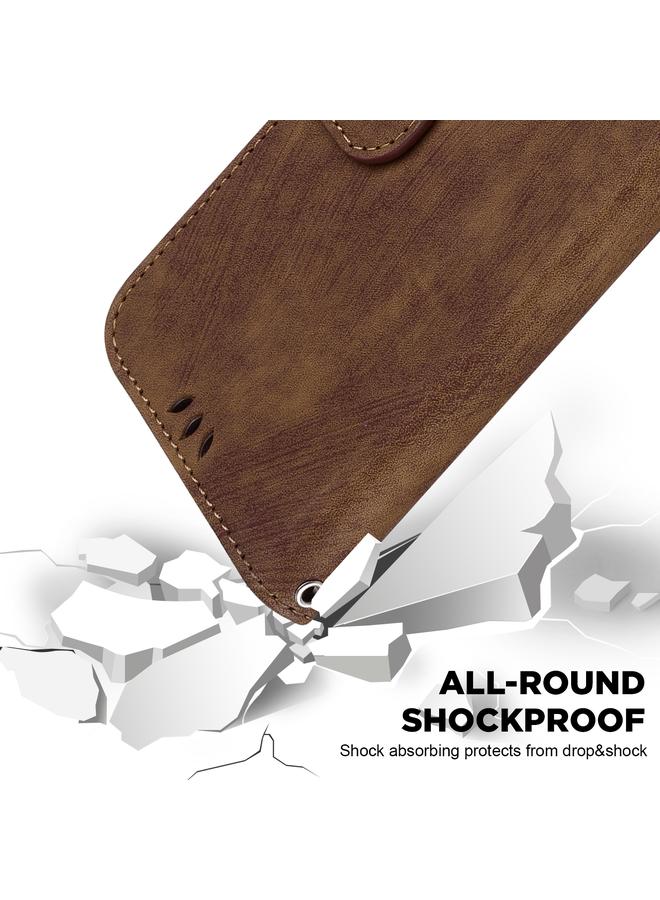 S-TOP Case For Infinix Hot 40 / 40 Pro Little Tiger Embossed Leather Phone Case - Image 5