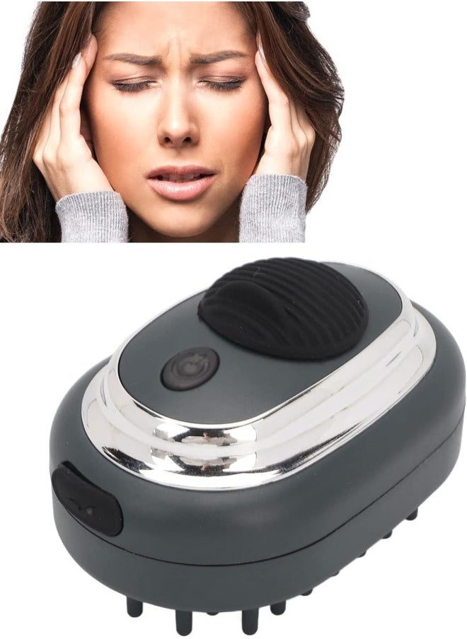 Ru syanl - Cordless Head Massager Electric Scalp Applicator Massager 4 Gears Adjustable Vibration USB Rechargeable Hair Oil Comb - Image 1