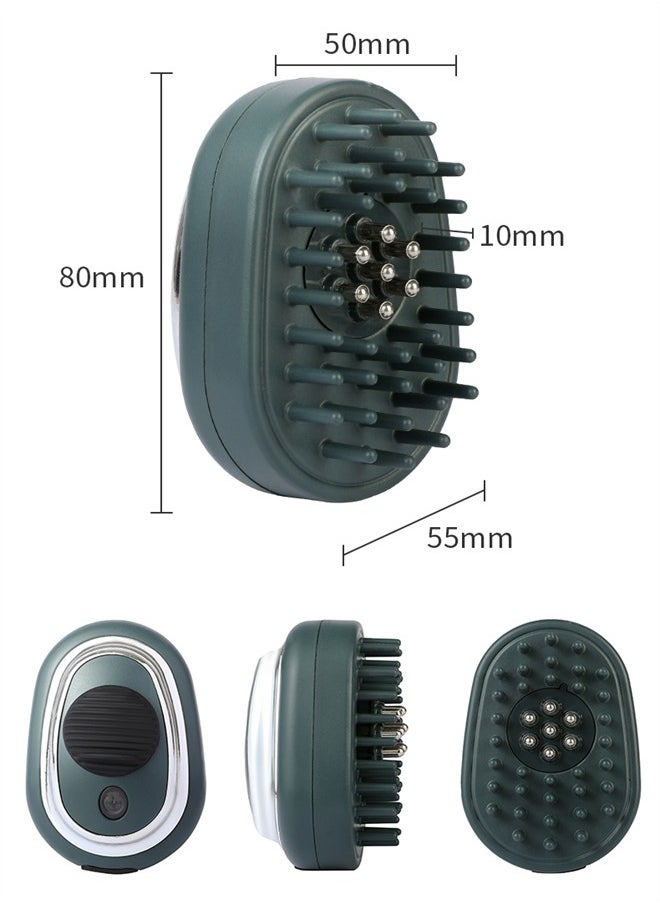 Ru syanl - Cordless Head Massager Electric Scalp Applicator Massager 4 Gears Adjustable Vibration USB Rechargeable Hair Oil Comb - Image 1