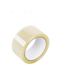DESSINI Clear Packing Tape, 2 inches x 100 yards Strong Heavy Duty Packaging Tape for Sealing Parcel Boxes, Moving Boxes Houses, Large Postal Bags, Office Supplies (1 Roll)  - Image 1