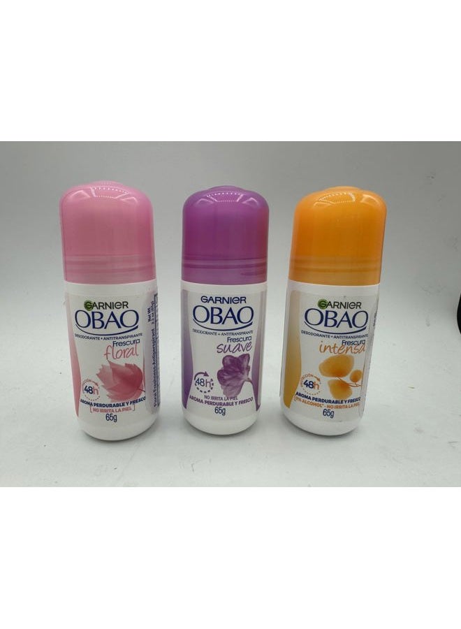 obao Assorted Deodorant for Women - Pack of 3 - Image 2