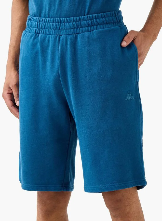 Kappa Panel Detail Shorts with Pockets