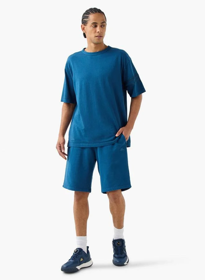 Kappa Kappa Panel Detail Shorts with Pockets