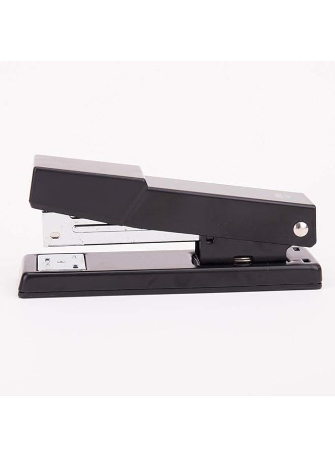 Deli Stapler Convenient Low-Staple Indicator, Black, E0423 - Image 1