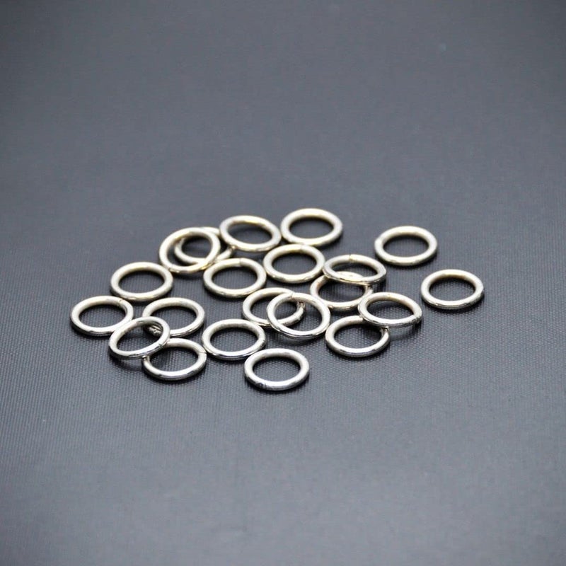 FAPBADRI FAPBADRI Roman Rings 15mm Used in Blinds Material  Metal Unbreakable 20 Pieces 