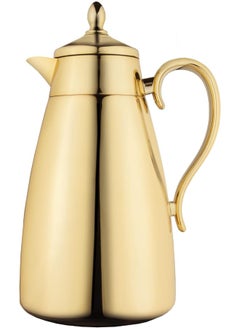 Al Saif Shahd Coffee And Tea Vacuum Flask Size: 1 Liter, Colour: Gold