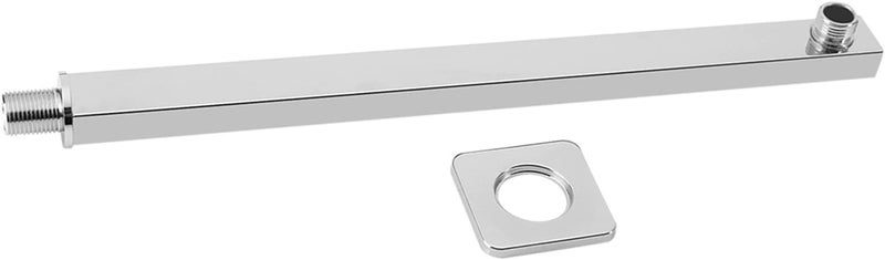 GLOGLOW Shower Extension Arm, Stainless Steel Construction, Easy Installation, Comfortable Bathing Experience for Families, 35cm Long - Image 2