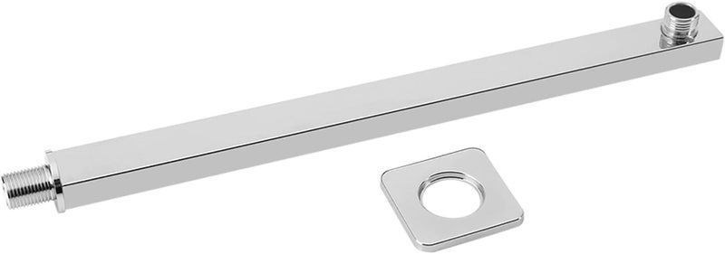 GLOGLOW Shower Extension Arm, Stainless Steel Construction, Easy Installation, Comfortable Bathing Experience for Families, 35cm Long - Image 1