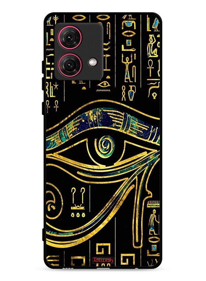 Tolwak Motorola Moto G84 5G Protective Case Cover Eye Artwork - Image 1