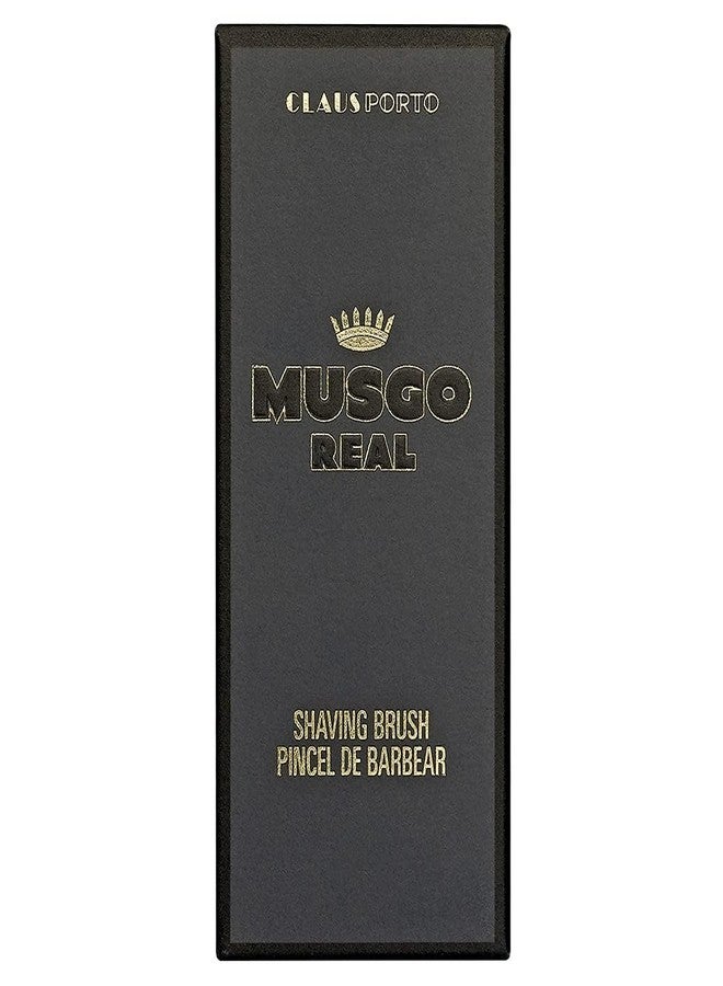 Claus Porto - Musgo Real Shaving Brush | Wood + Metal Handle | Handmade, Soft, Synthetic Bristles - Image 3