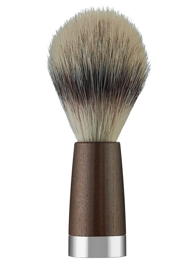 Claus Porto - Musgo Real Shaving Brush | Wood + Metal Handle | Handmade, Soft, Synthetic Bristles - Image 2